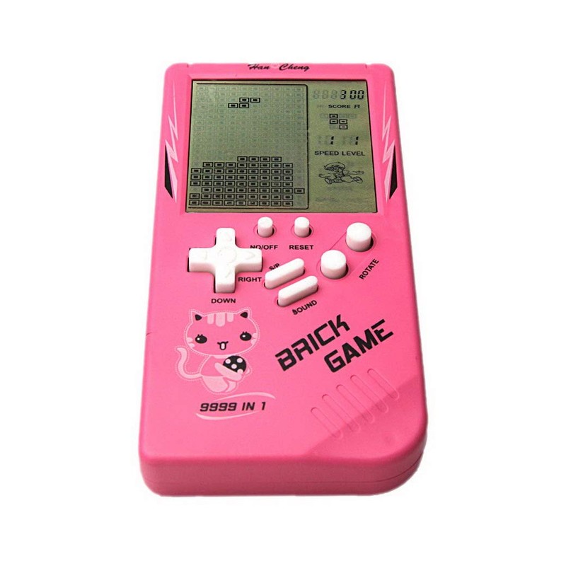 CZT Large Screen Brick Game Console 9999 in 1 Tank/Race/Shooting/Whac-A-Mole/Pocket