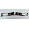 Knies Machine 1968 Chevelle Impala Nova '502' Emblem Marker Light