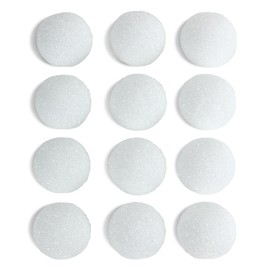 Hygloss Products White Styrofoam Balls for Arts and Crafts – 2 Inch, 12 Pack