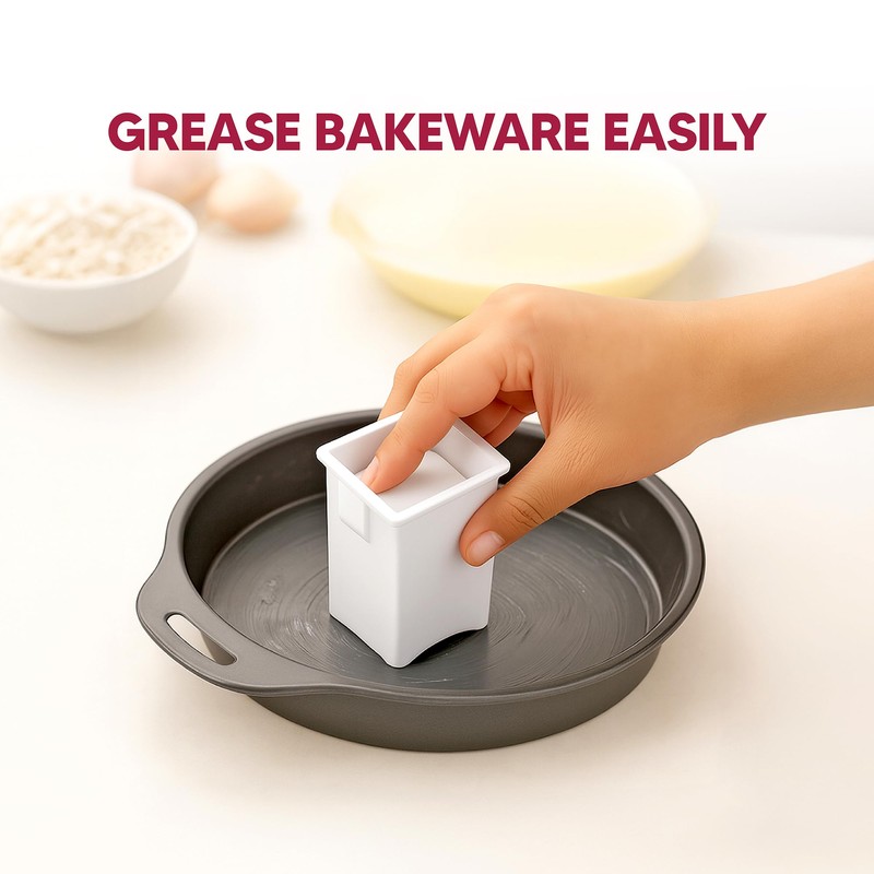 HIC Kitchen Corn Cob Butterer, BPA Free, Fits East-Coast Butter