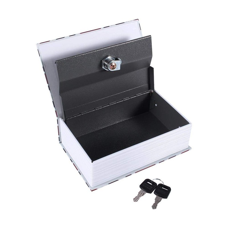 Diversion Book Safe with Key Lock, Secrect Hidden Safe Lock