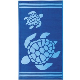 Delindo Lifestyle® Tropical Series Beach Towel, 100% Cotton, in Various Sizes and Colours, 100 x 180 cm