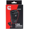 Cummins CMN120C 120 Watt Cupholder Inverter with Dual AC Outlets