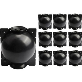10Pcs Plant Rooting Device High Pressure Propagation Ball Root Grow Grafting Box Rooter Box S/M/L (M)