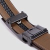 Acewin Men's Leather Belt, Adjustable Automatic Buckle Mens Belt, 1