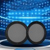 2 pcs 8 inch Audio Speaker Cover Decorative Circle Protective