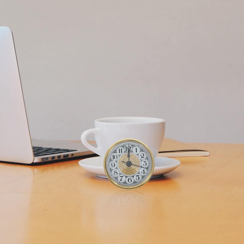 ULTECHNOVO Clock Insert Clock Face Clock Making Kit Clock Part