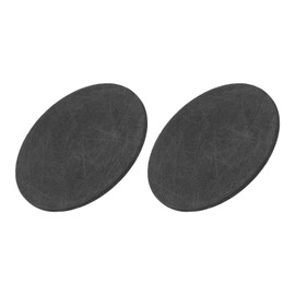 sourcing map Round Graphite Block Disk Ingot High Purity Graphite Electrode Plate Sheet 20x1mm for Melting Casting Electrolysis, Pack of 2