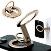 NOMAD DESK MagSafe Compatible Multi-functional Phone Ring Stand Two-sided Magnet