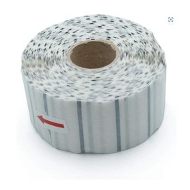 Double Line Tactile Triangle Warning Labels | 2,600 per roll | 25mm Clear Circular Raised Triangle Stickers