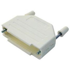 BACKSHELL, Plastic, Vertical, WHT, 9WAY | Components D SUB BACKSHELLS CONNECTORS, 1 X Qty - MC-DPPK9-WHITE-K