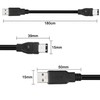 MEIRIYFA Firewire 1394 6 Pin to USB Adapter Cable, Firewire