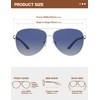 BIRCEN Polarized Aviator Sunglasses for Women : UV Protection Acetate