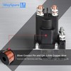 MaySpare 80-Amp 12V Continuous Duty Solenoid Battery Isolator and Starter