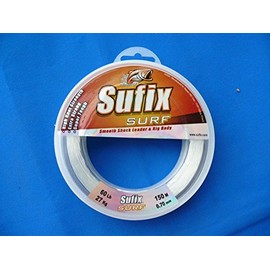 Sufix Surf Leader Clear Chalk Line 60 lb 0.70 mm 150 m