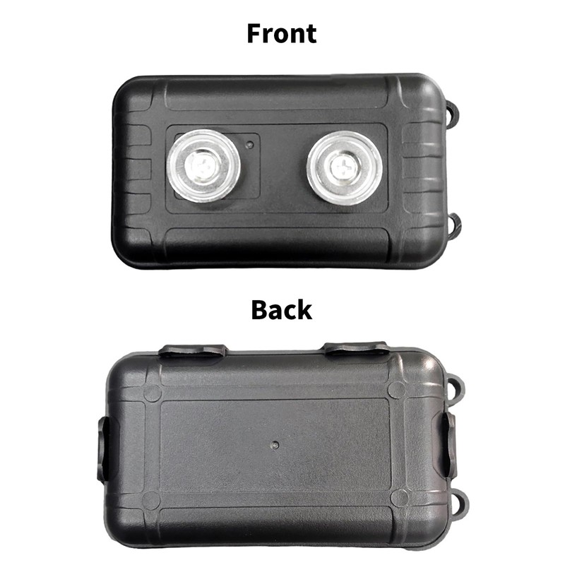 Xiciki Magnetic Key Box, Waterproof Magnetic Key Hide for Outdoors,