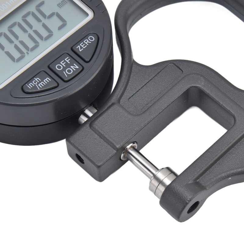 Electronic Thickness Gauge Portable LCD Digital Micrometer Thickness Measuring Tool