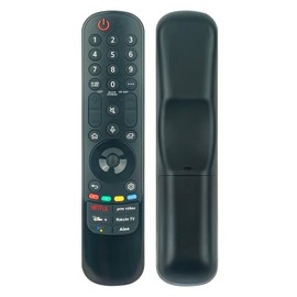 AULCMEET AKB76039901 MR22GA MR22GN New Replace Voice Remote Control fit for LG UHD OLED QNED NanoCell 4K 8K Smart TV 2021 2020 2019 LG Models 43NANO766QA 43NANO769QA 43UQ76906LE