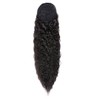 Luxiremi Curly Ponytail Hairpiece Clip Extension with Drawstring Long 55