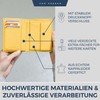 VON HEESEN® Wallets Men & Women, yellow, With XL coin