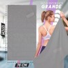 J.H. Company Toalla Microfibra Natacion Gym Playa Grande 128x80 Cm