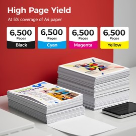 caink TN436 Toner Cartridge Set 4-Pack Printer Replacement Compatible for Brother TN-436 TN433 TN431 MFC-L8900CDW MFC-L8690CDW HL-L8360CDW HL-L8260CDW MFC-L8610CDW MFC-L8905CDW MFC-L9570CDW HL-L8360CDWT Ink