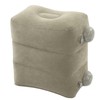 Inflatable Foot Rest Promote Blood Circulation Relieve Fatigue PVC Flocking