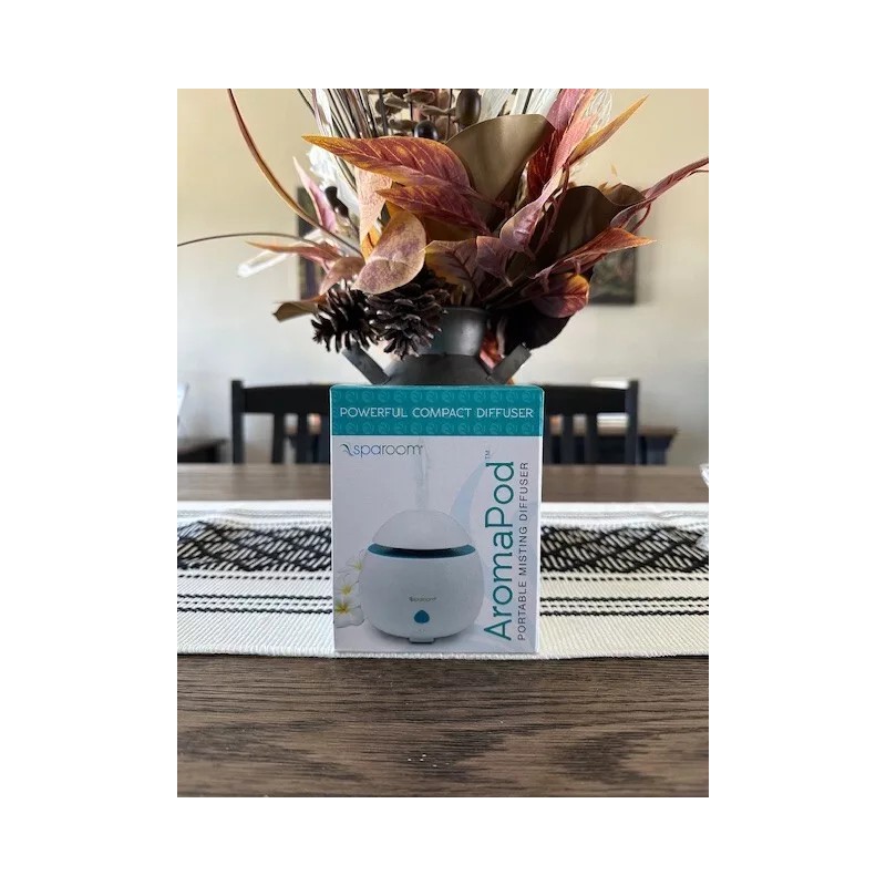 Sparoom Aromapod Misting Diffuser with Auto Safety Shut-Off Feature