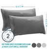 Dreamzie Pillowcases, 40 x 80 cm (Set of 2), 100%