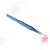 DOITOOL 0.15mm Precision Tweezers Titanium Alloy Tip for Electronics Craft