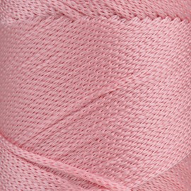 2 Yarn Strange Sensy Premium 2mm 230 Metres Polyester Rope, 100% Polypropylene Cord Macrame Cord 2mm Crochet Bag Cord Macrame Rope Crochet Yarn Gift for Knitwear (Pink)