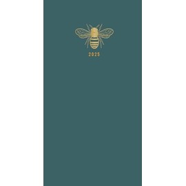 Portico Designs Ltd 2025 Sky & Miller Gold Foiled Bee Slim Diary