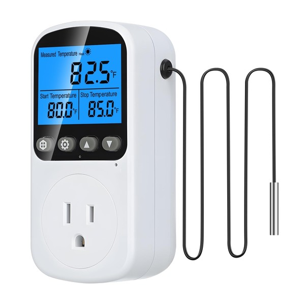 INKBIRDPLUS Plug in Temperature Controller Outlet, Smart Heating Cooling Control