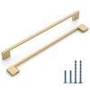 KNOKLOCK 10 Pack 10 Inch(256mm) Kitchen Cabinet Handles Champagne Bronze