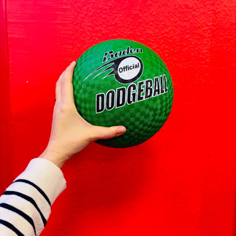 Baden Dodgeball – Soft Rubber 2-Ply Construction, Durable Indoor and