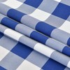 DWCN 54 x 80 Inch Checkered Tablecloth Rectangle - Waterproof,