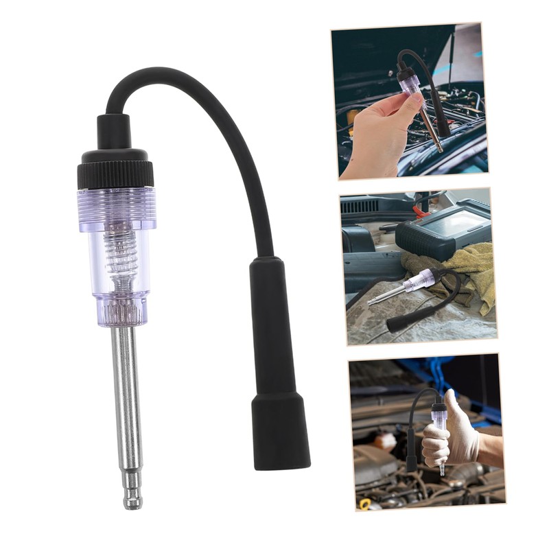 Gatuida 2 Pcs Spark Tester Coil Tester Engine Tool Cylinder