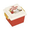 Ken Onishi Peanuts Lunch Series EATING Red Lunch Box Square