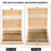 13Pcs 1/4in Hex Shank High Carbon Steel Flat Drill Bit