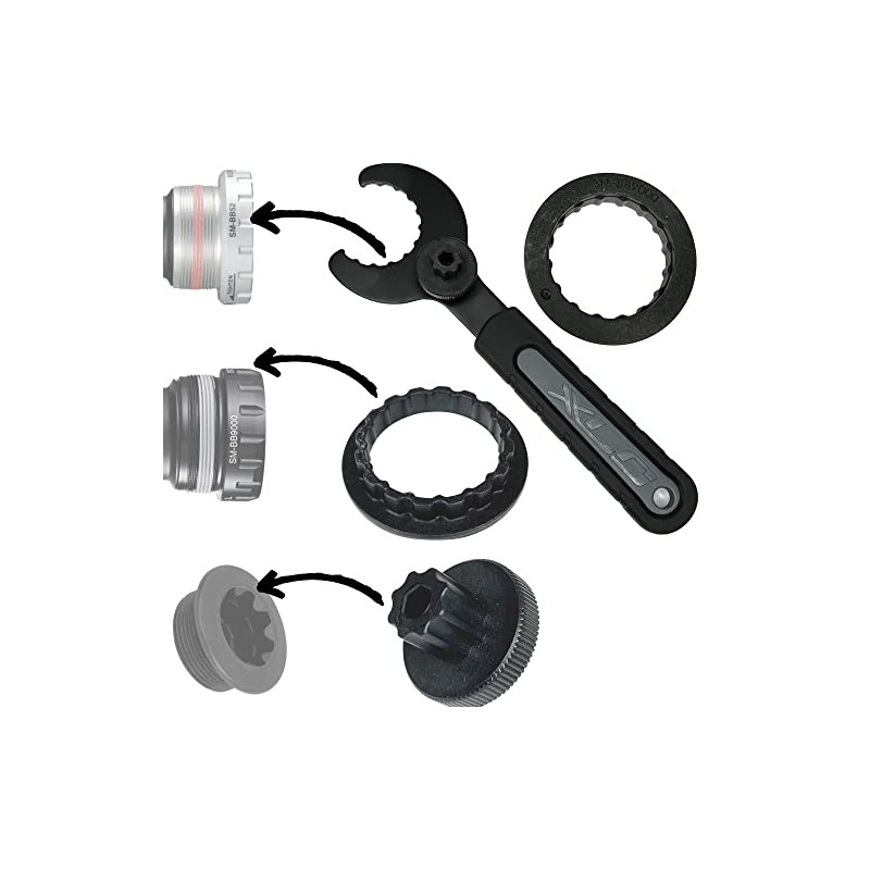 Fantic26 Bicycle MTB Road Cartridges Bottom Bracket Mounting Tool 4-in-1