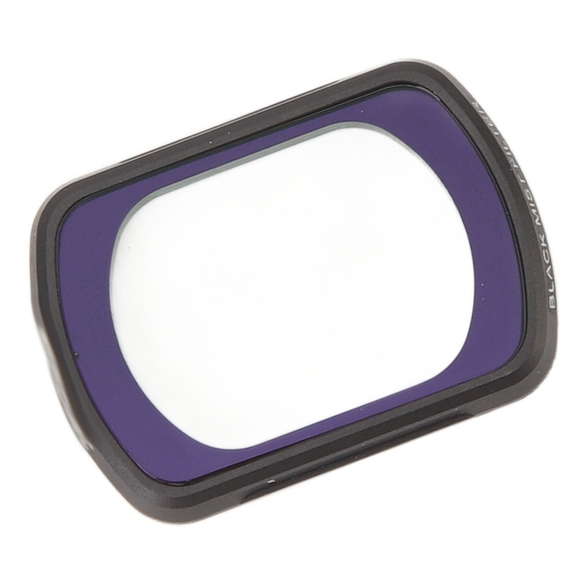 Black Mist Filter Optical Glass Aluminum Double Sided Multilayer Nano