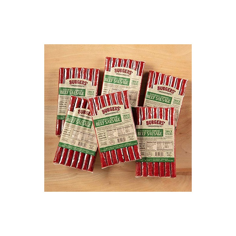 Burgers' Smokehouse Sausage Snack Sticks (Beef)