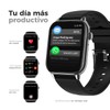 BINDEN - ERA Day Lite Smartwatch Negro, Pantalla de 1.85",