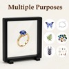 HANLANXUE 12 Pcs 7 Inch 3D Floating Display Frame Case