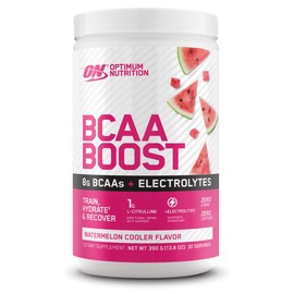 ON BCAA Boost Watermelon Cooler Flavor, 13.8 oz (390 g), Branch Chain Amino Acid