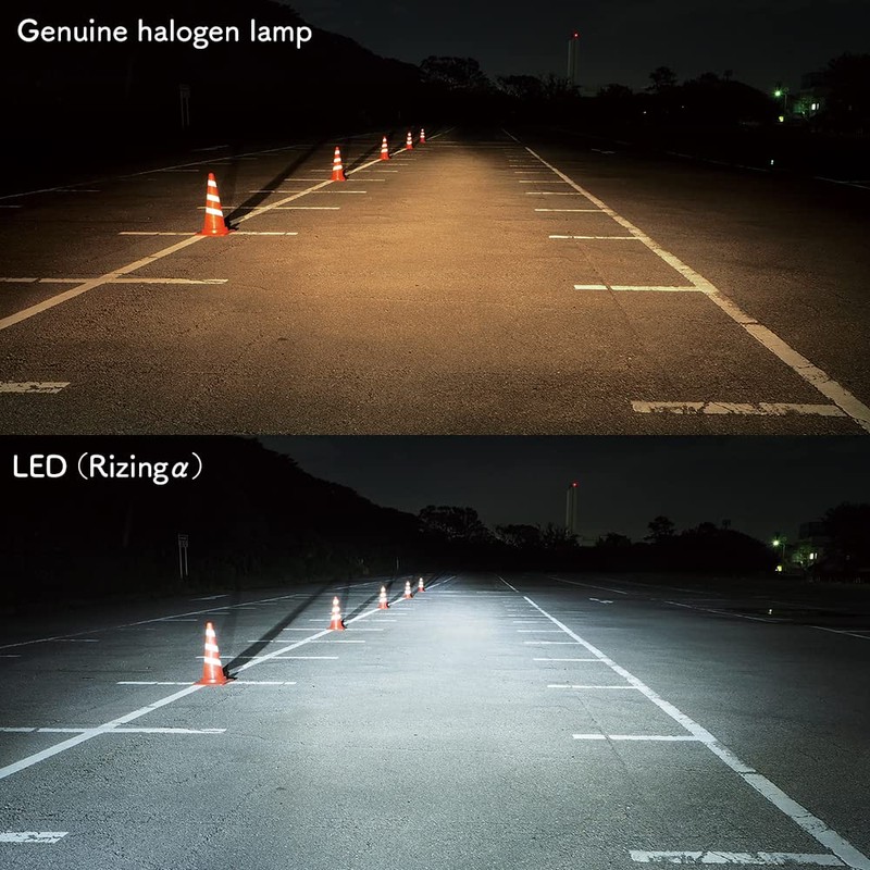 RIZING SPHERE LIGHT, made in Japan, LED headlight for motorcycles,