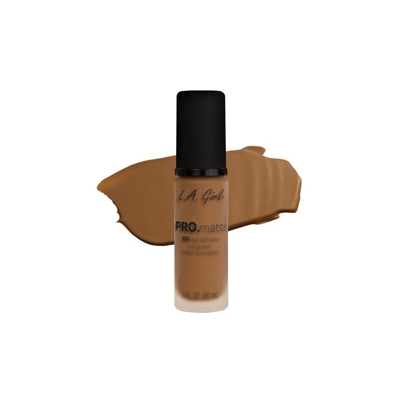 L.A. Girl Pro.matte foundation, cafe, 1 fl. oz.