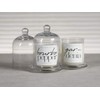 Zodax Gardenia Scented Glass Dome Jar Candle, 1 EA, Clear