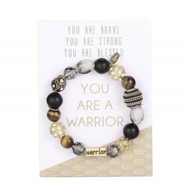 Alexa's Angels 7" Warrior Bracelet Stretch/carded