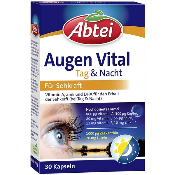 ABTEI AUGEN VITAL vision supplement 30 capsules / ABTEI 압테이 아우겐 바이탈 AUGEN VITAL 시력보충제 30캡슐